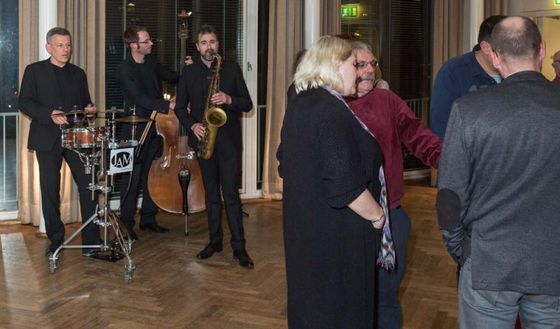 JAM | jazz.akustisch.mobil bei einem Kundenevent in Düsseldorf